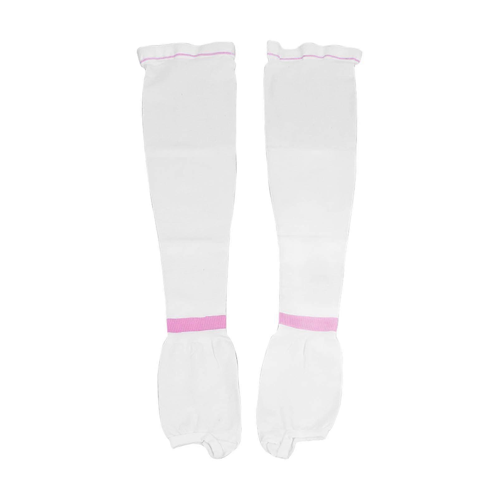 Compression Stockings 1520mmHg Leg Swelling Relief Compression Stockings for Varicose Veins White S