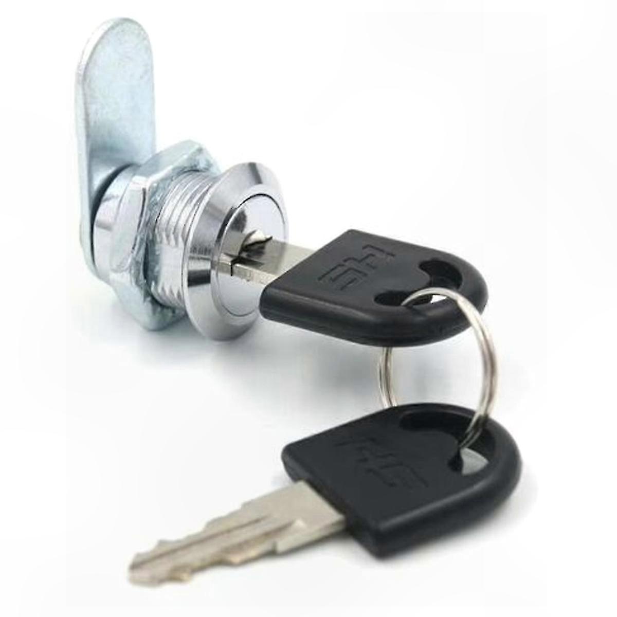 16mm Mailbox Lock with 2 Plastic Handles - Secure & Durable