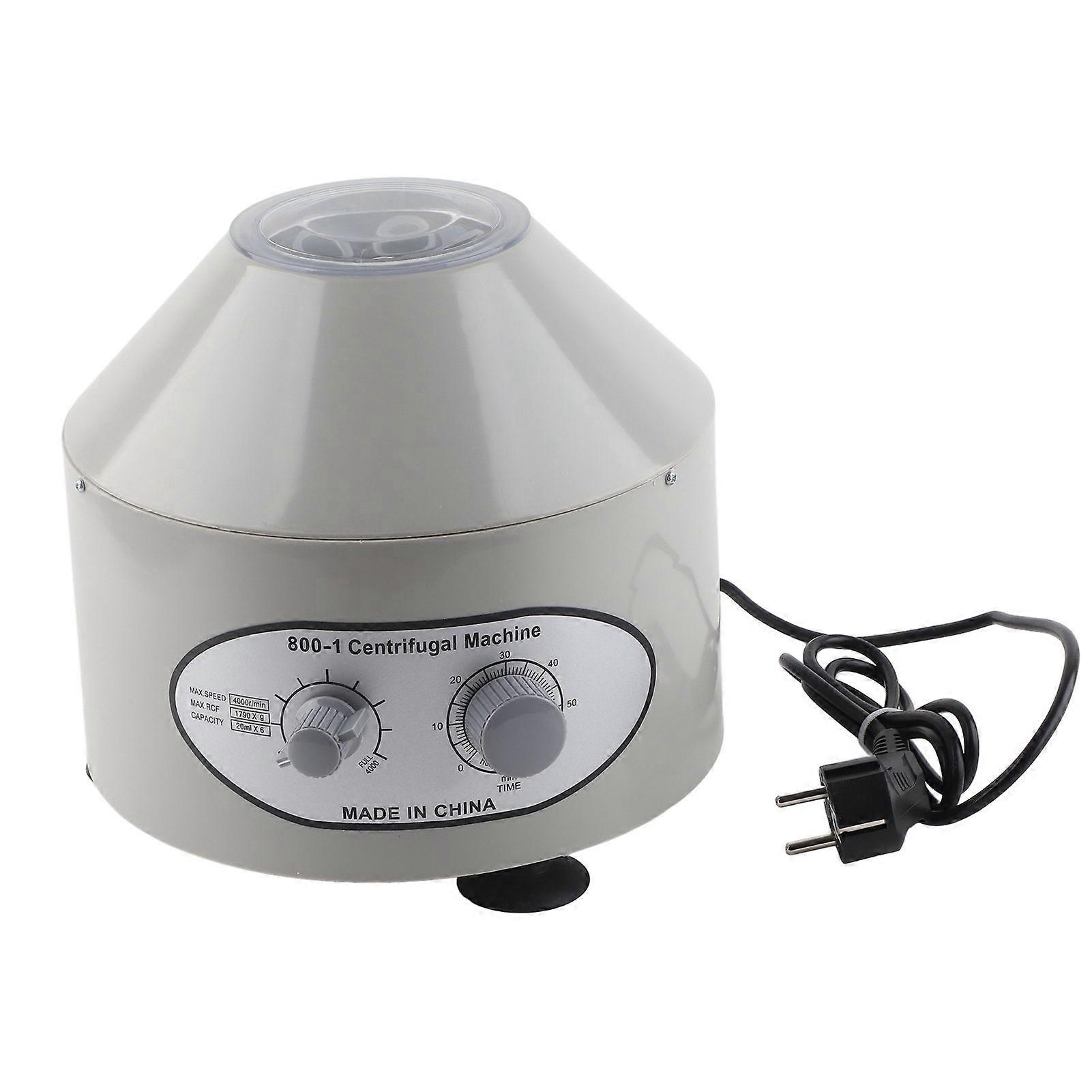 1pc Desktop Electric Lab Centrifuge Laboratory Medical Practice 4000rpm 6x20ml