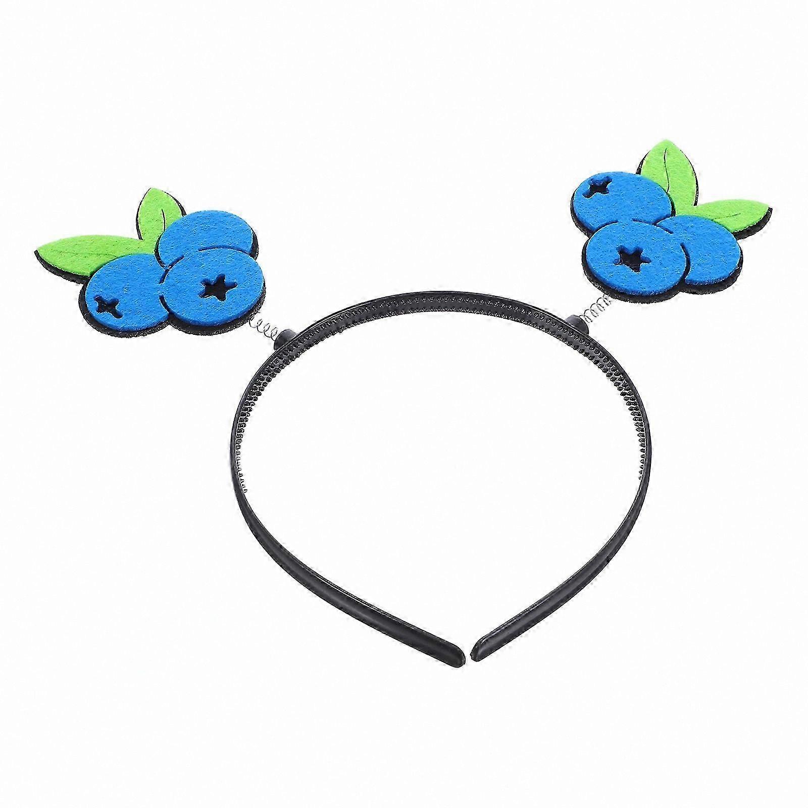 Festive Fruit Hairband for Parties  Comfortable, Elastic for Holiday Events and Creative Gatherings