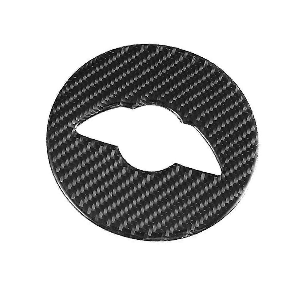 Garniture décorative de volant en fibre de carbone pour Mini Cooper F55, F56 et F60