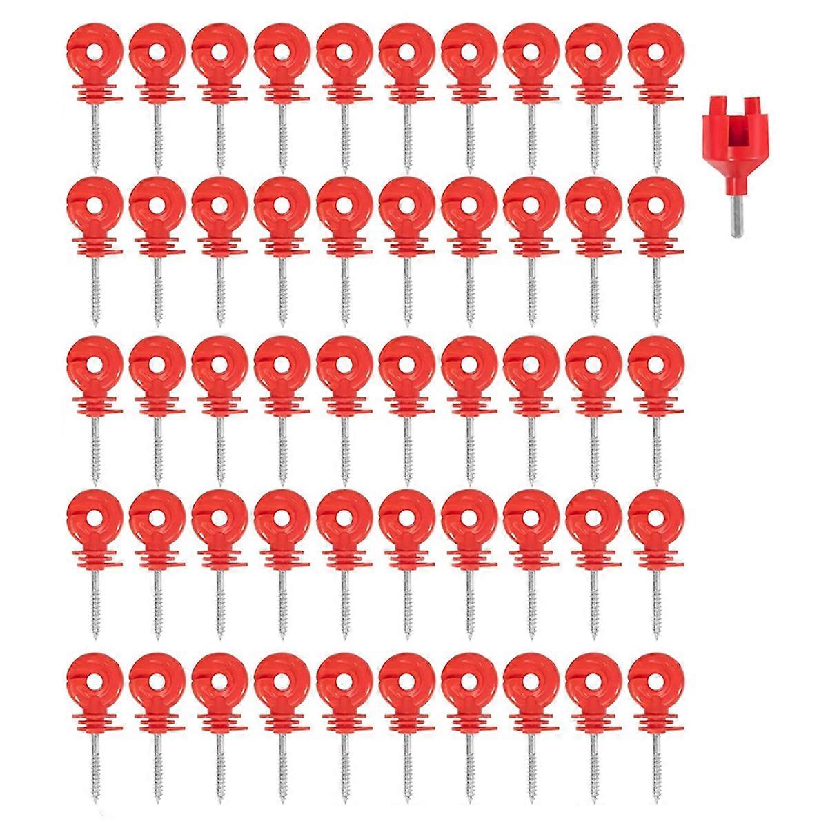 Electric Fence Insulator Screw-In Insulator,50PCS,A
