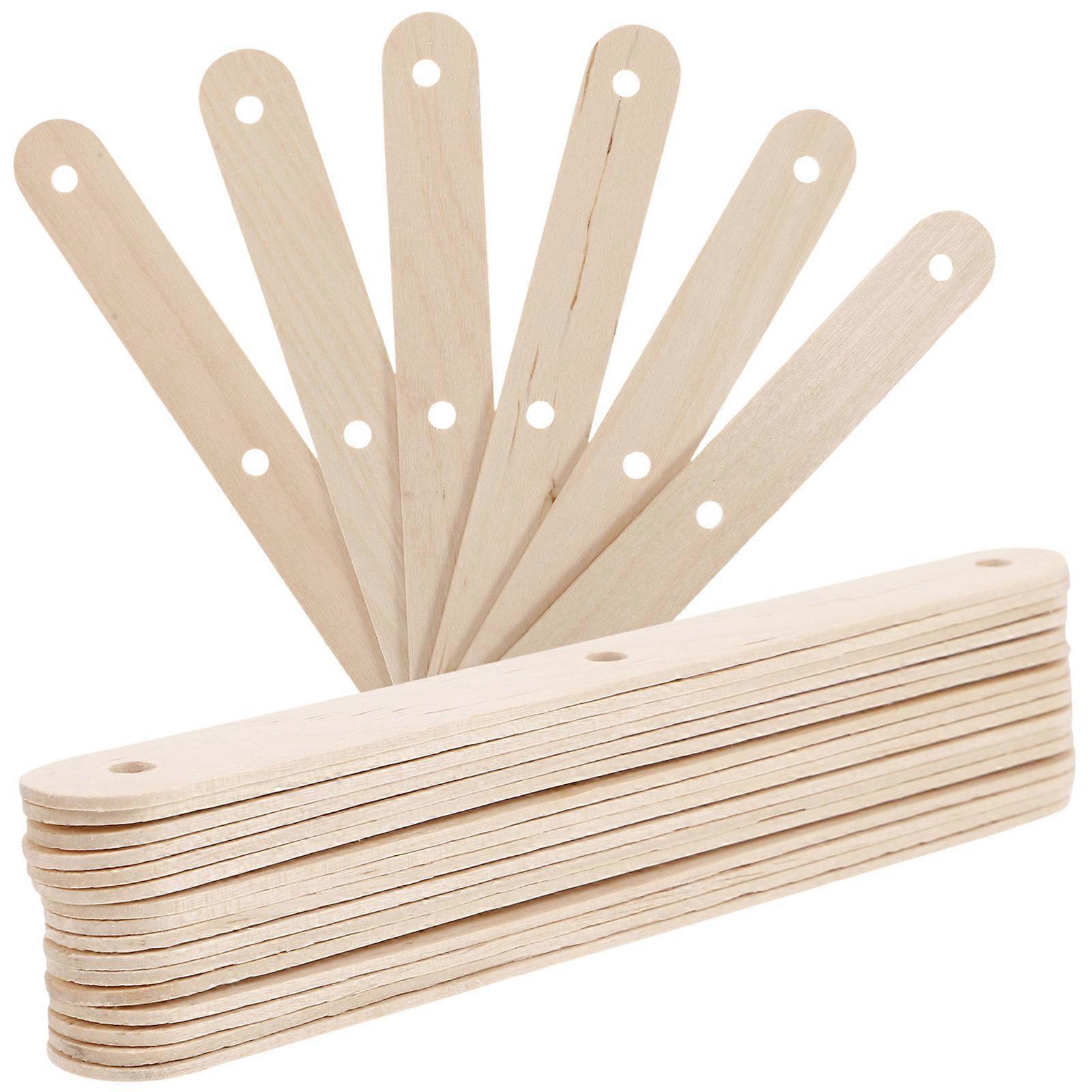 Beige Ice Cream Stick 200Pcs For Crafting Families Durable Wooden Material Ideal For Creative Projects