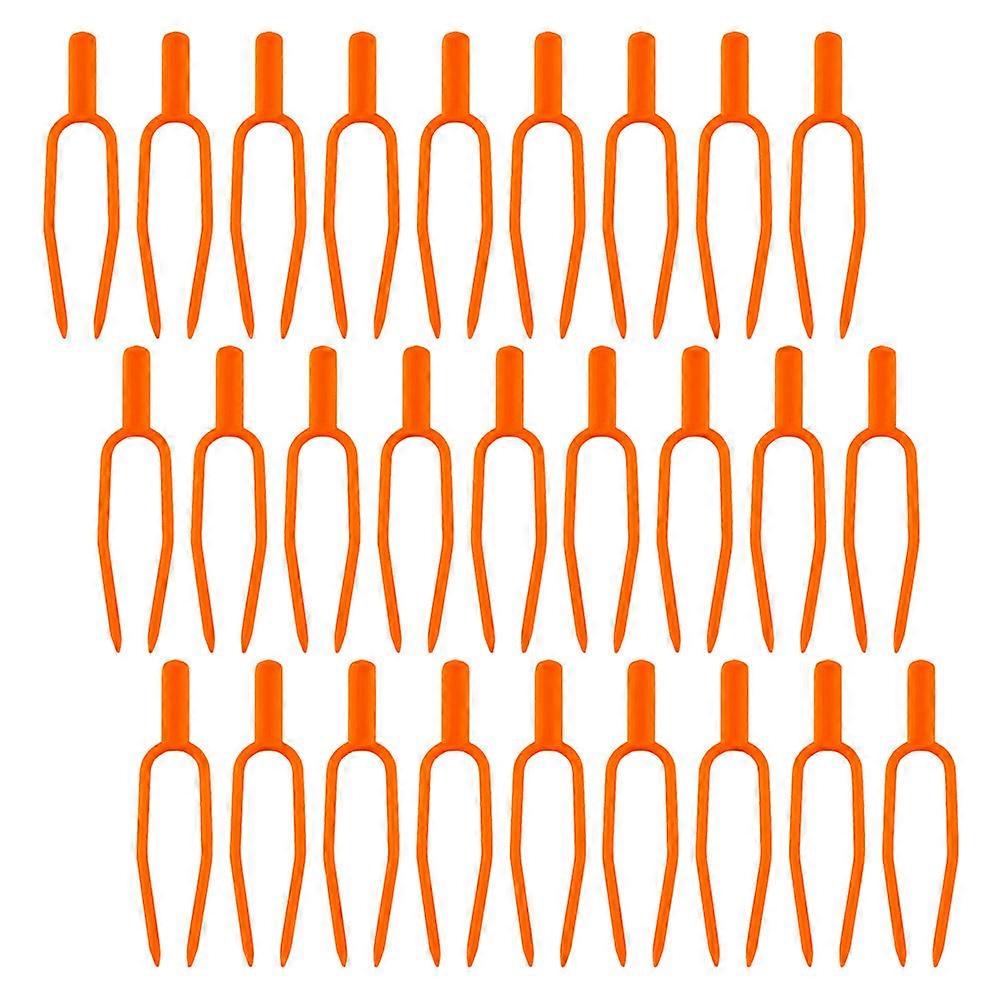 Plastic Gardening Plant Fixing Clips Vine Clips for 300Pcs Usage
