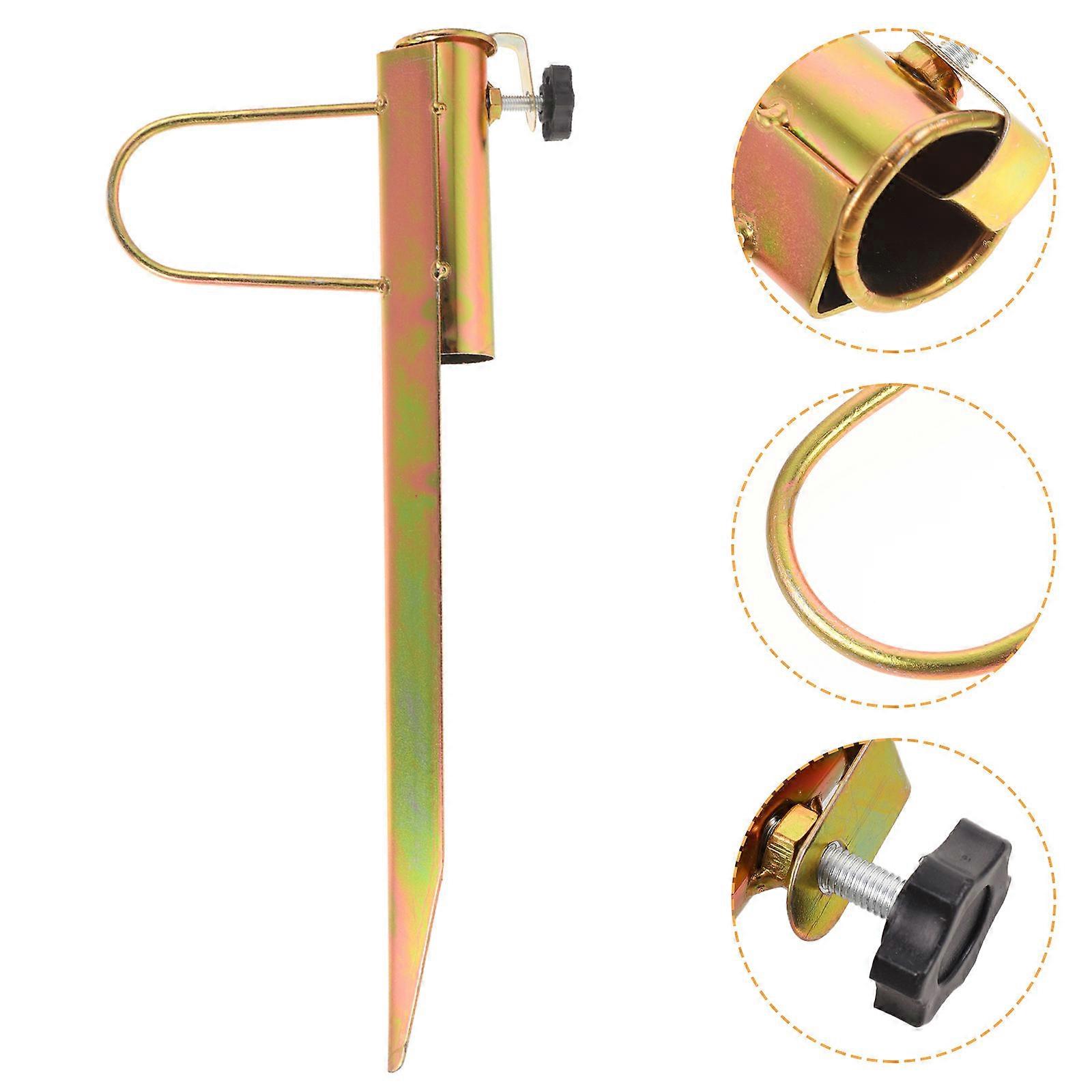 Beach Umbrella Anchor Metal Umbrella Holder for Holding Solid Construction