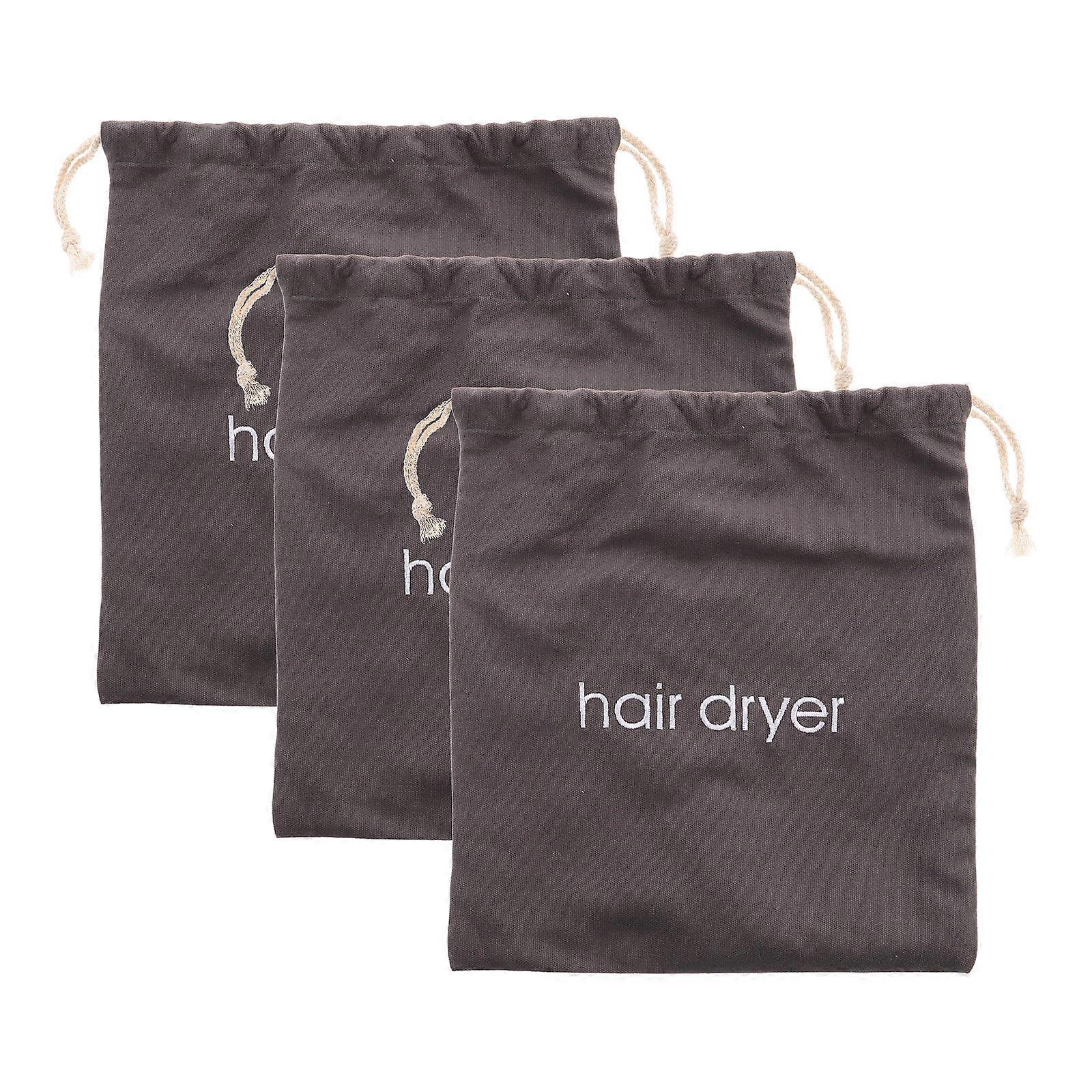 Hair Dryer Container Travel Storage Drawstring Bag for Home 6Pcs