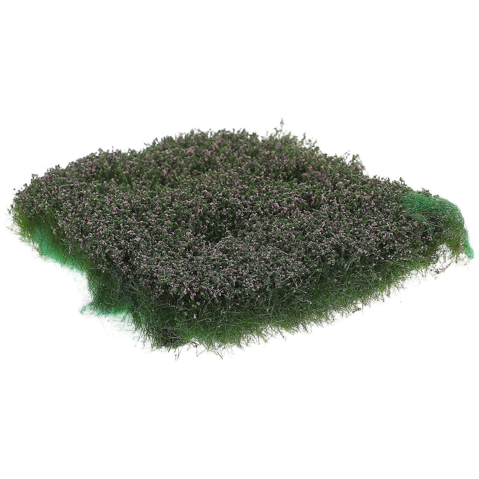 Artificial Flower Cluster Miniature Grass Clusters for Model Scenery 4Pcs