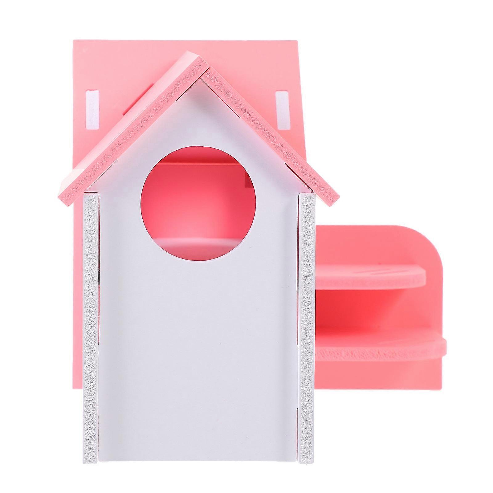 Small Animal Hideout Household Hamster Hideout Indoor Use Pvc Assorted Color Sleeping Environment 1Set