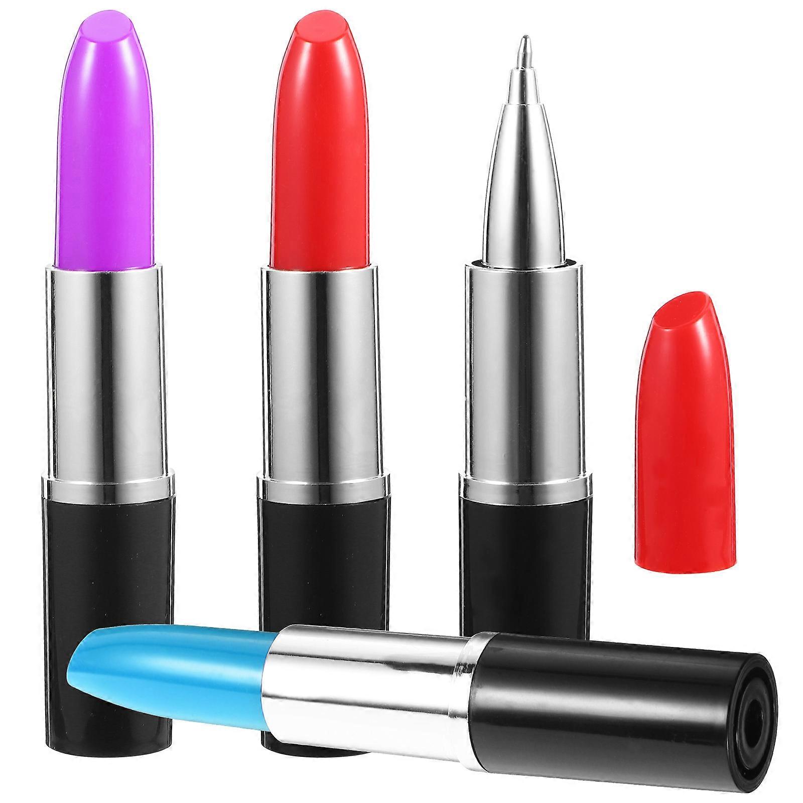 Beautiful Lipstick Pen Ball-Point Pen for Writing 24Pcs Random Color Pack