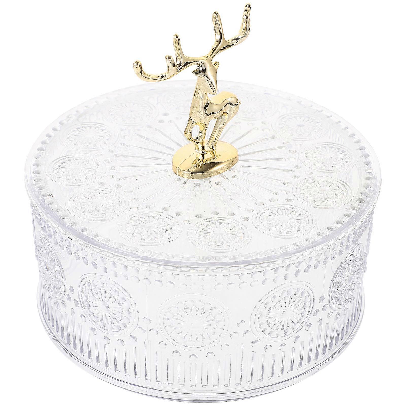 Decorative Jewelry Box For Daughters And Friends In Daily Use With Dust Prevention Feature 1Pcs