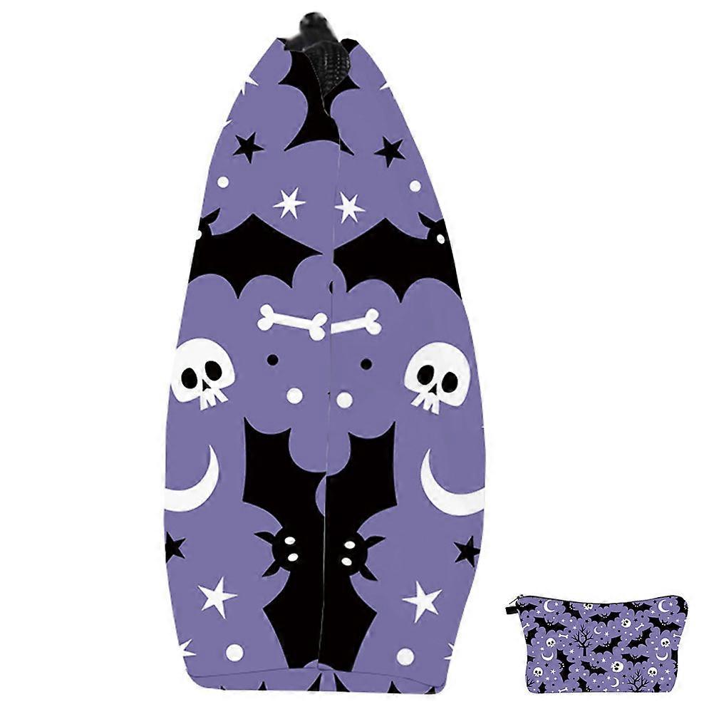 Makeup Organizer Bag for Storage Use with 4Pcs Halloween Zipper Pouch