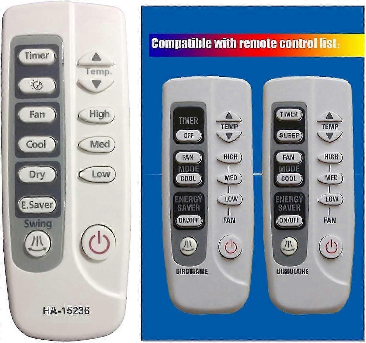 HA-15236 Replacement GE Air Conditioner Remote Control Model Number ARC-769