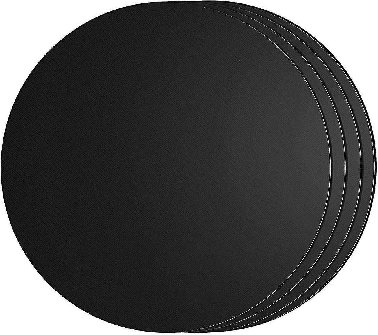 Bbq Grill Mat, Set Of 4 Round 40cm 100% Non-stick Teflon Grill Mats Gas Grill, Baking Mat Baking Paper Reusable, For Charcoal Grill, Electronic Grill