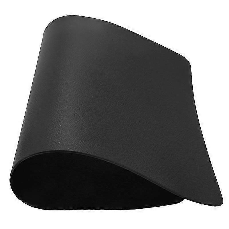 4PCS Heat-Resistant Placemats, Artificial Leather Placemats, Waterproof, Non-Slip, Washable Kitchen