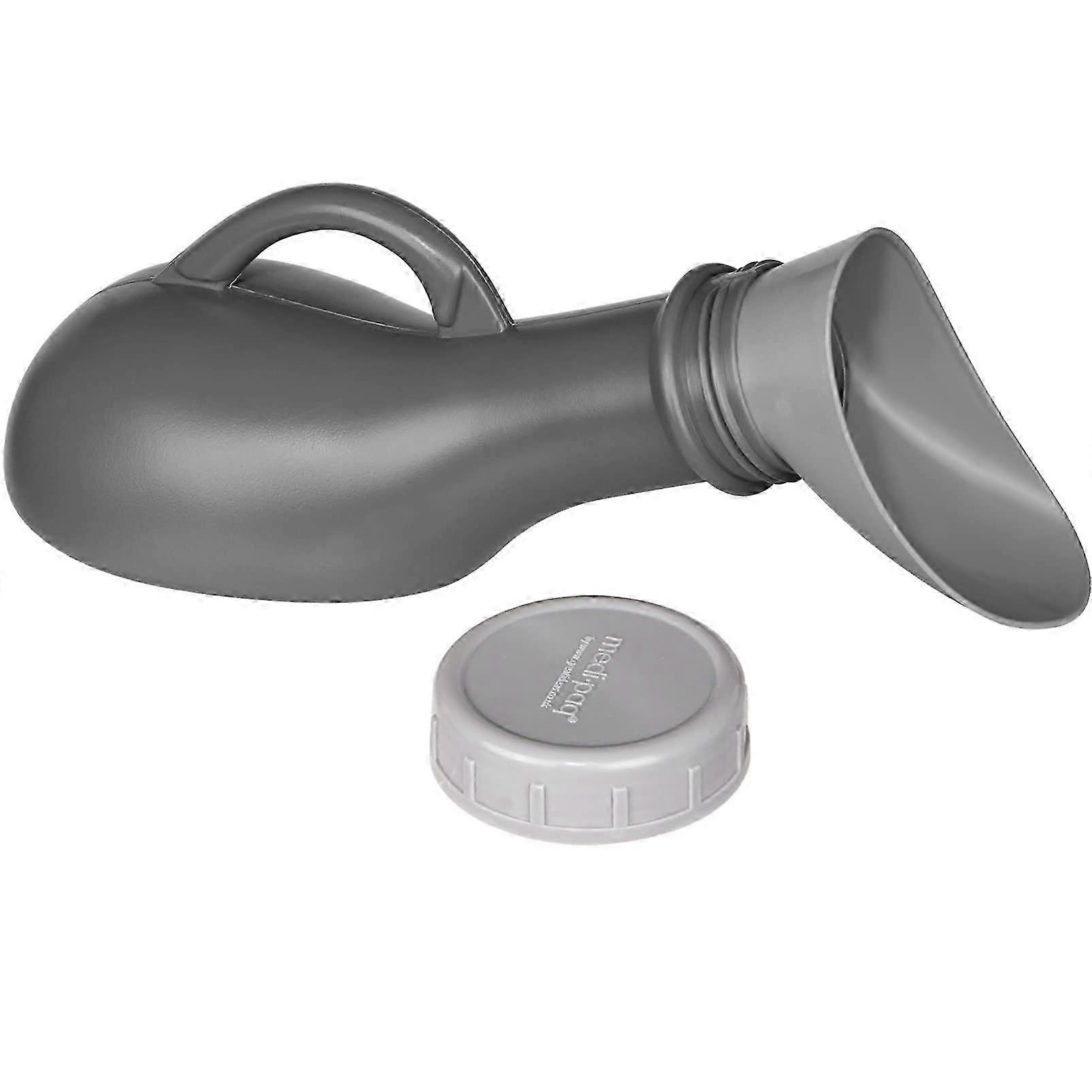 Urinal Bottle Unisex Urinals Portable Urine Bottle with Screw Lid 1000ml Plastic Pee Bottles Emergency_i*