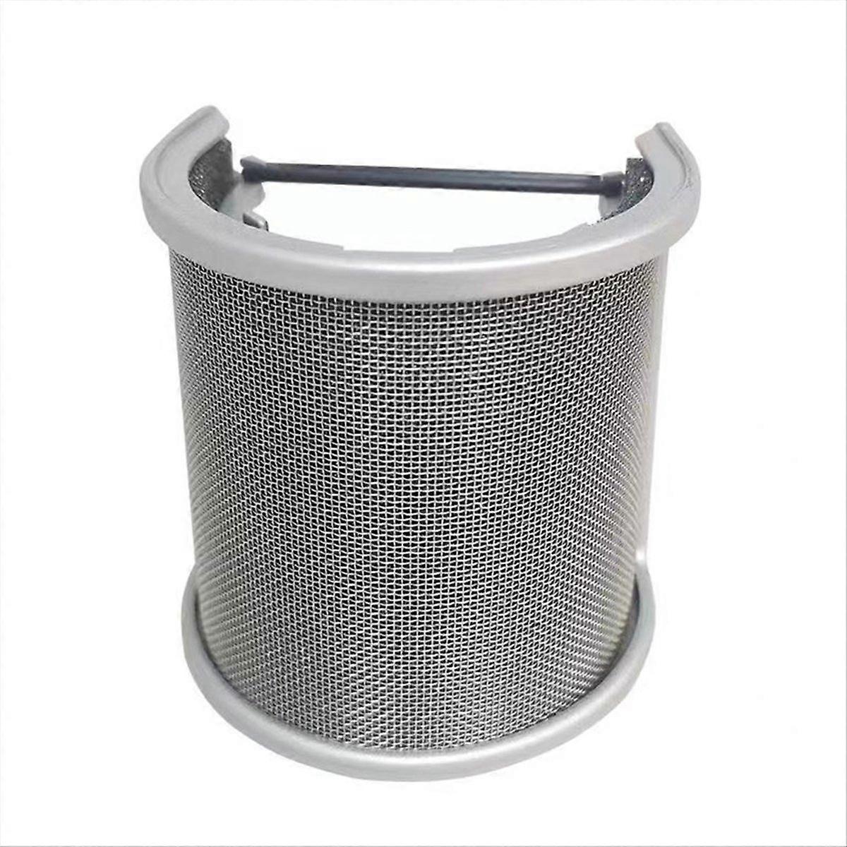 Condenser Microphone Blowout Screen U-Shaped Windscreen Cover Silver