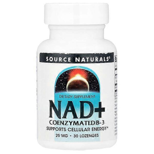 Source Naturals, NAD+, Coenzymated B-3, 30 Lozenges