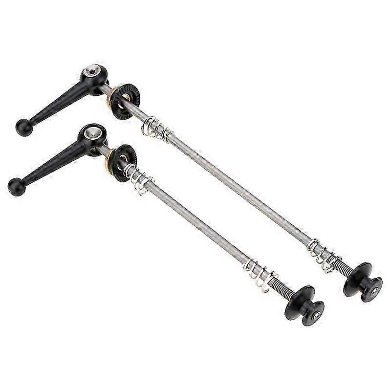 Bicycle Skewers 1 Pair Ultralight Titanium Quick Release Bicycle Hub Skewers for Road Bike,Silver