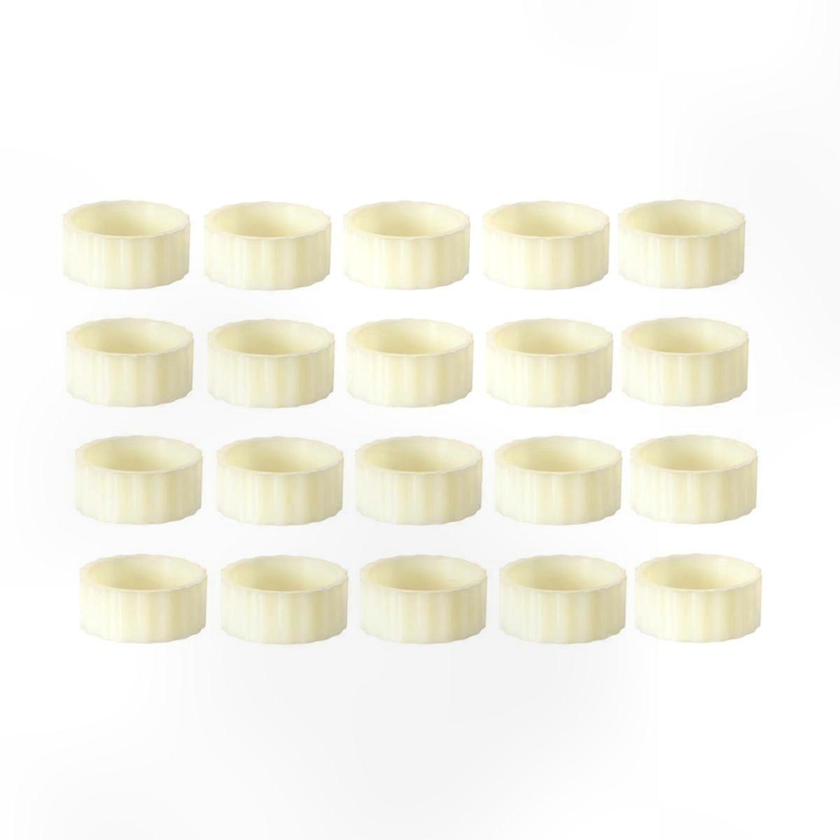 20 Pack Candle Grips - Secure Candle Holders to Keep Candles Upright and in Place