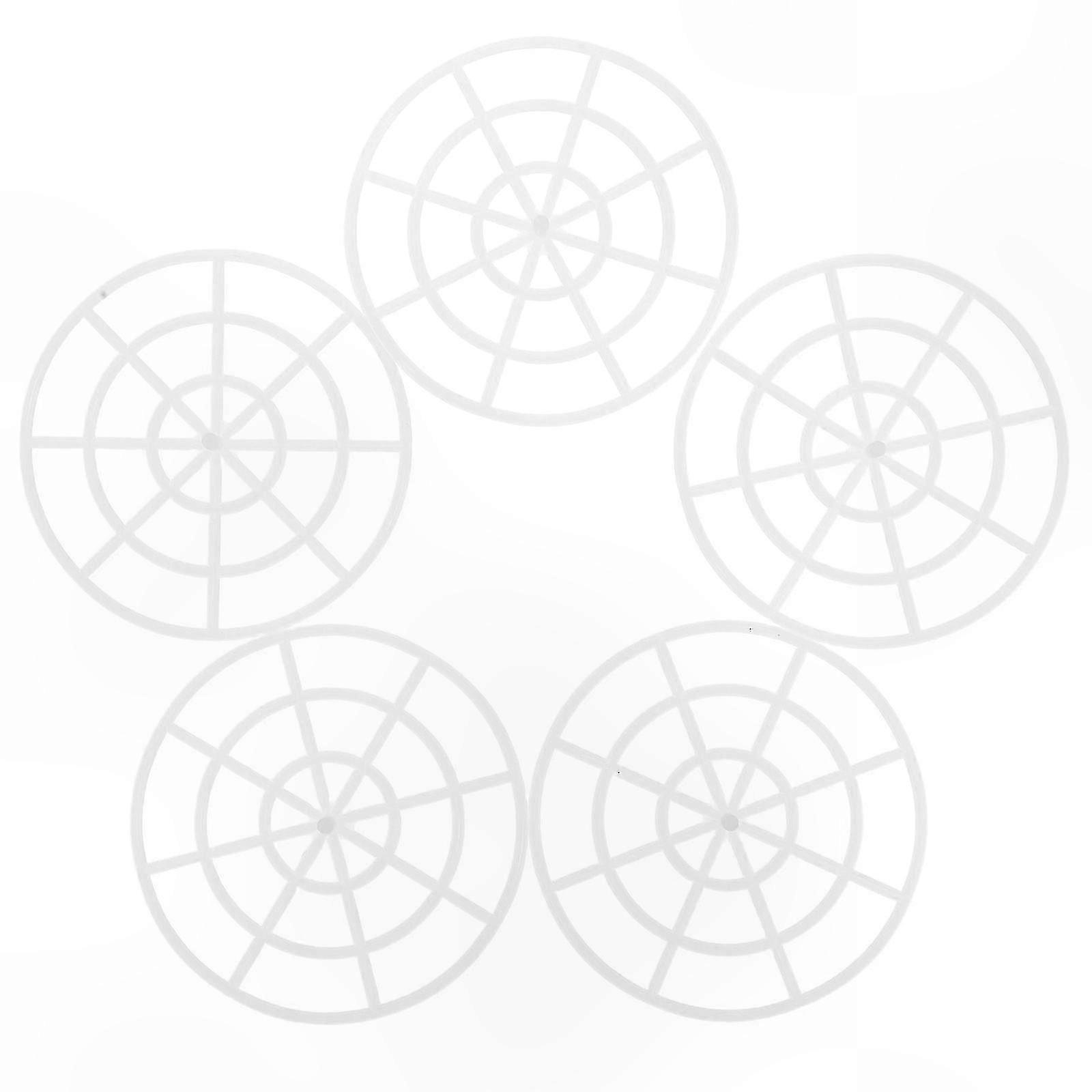 10pcs Plastic Mesh Jar Press Weights for Pickles Fermentation Vegetable Canning Supplies