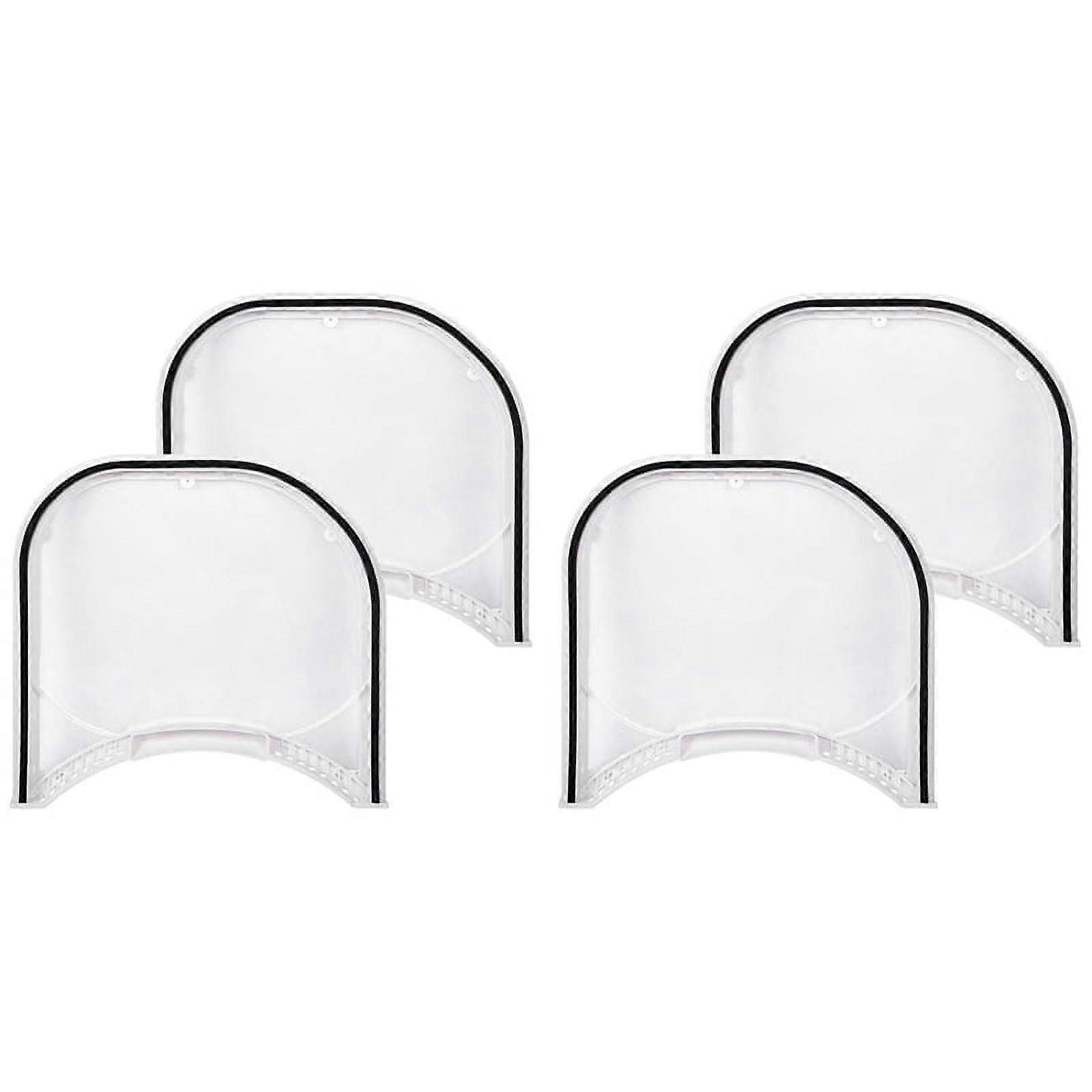 4 Pack of Dryer Lint Screen with Felt Rim Seal for compatible with LG 5231EL1003B DLE2512W DLE2514W