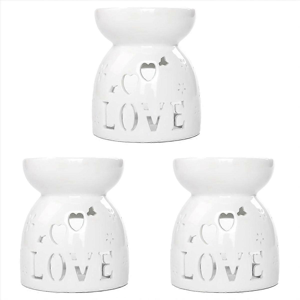 Ceramic Diffuser Ceramic Essential Diffusers Aromatic Lamp -Love