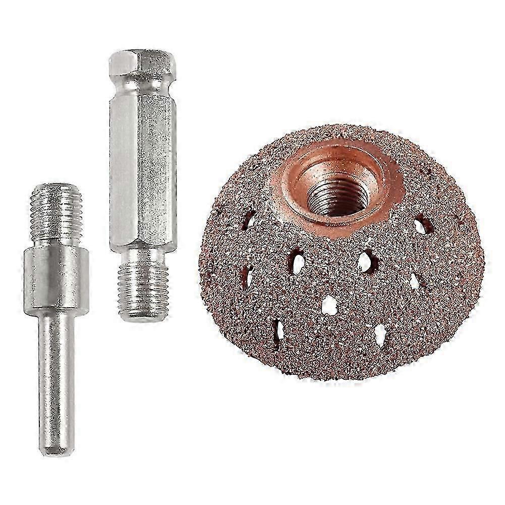 42mm גלגל חיץ צמיגים סוג קערה ראש השחזה כלי תיקון צמיגים פלדה טונגסטן עם 2 יח 'קישור R