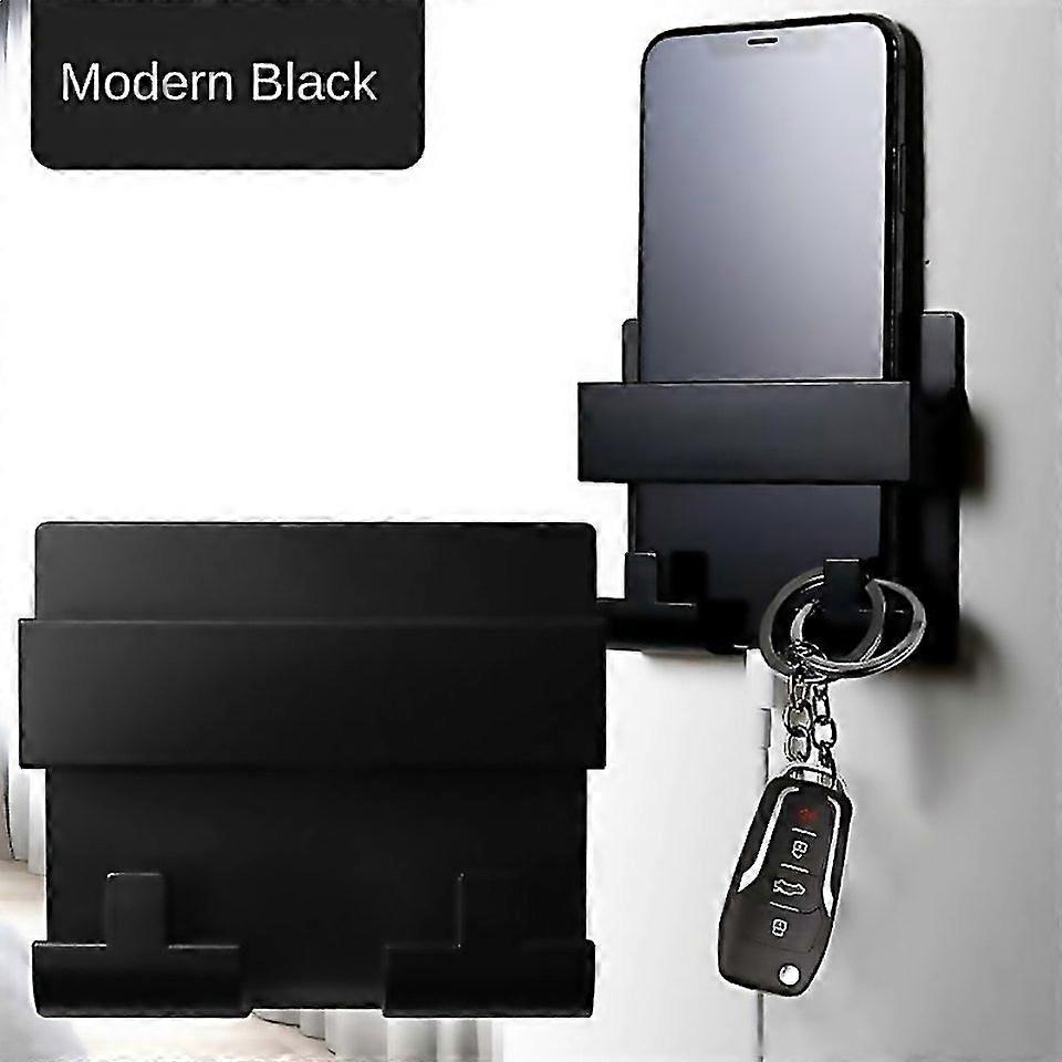 For Phone Wall Holder Paste Wall Mounted Storage Rack Lazy Mobile Phone Charging Holder