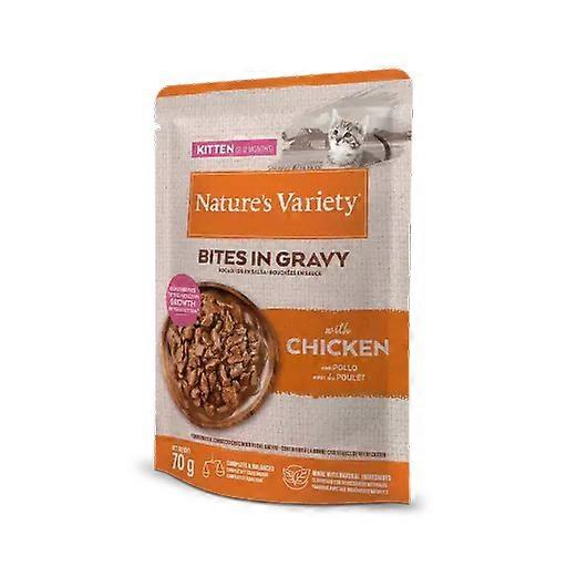 Nature's Variety Nassfutter mit Huhn in Soße für Kätzchen