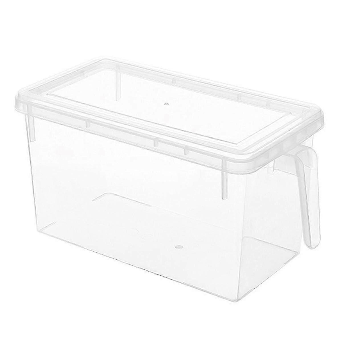 Refrigerator Storage Organizer: Stackable Food Bins for Box Refrigerators & Cabinets