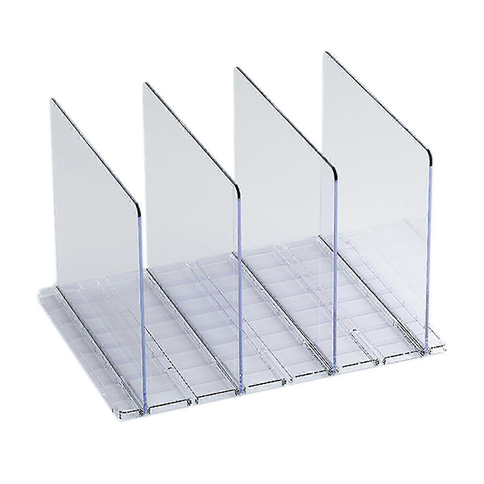 3PCS Household partition partition clothes board book file handbag storage rack, bookshelf, desktop neat rack, Shelf Dividers