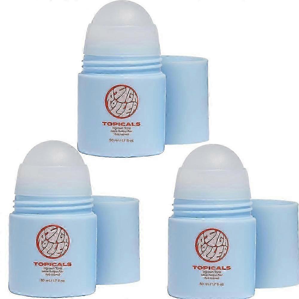 Topicals High Roller Ingrown Hair Serum | Roll-on Tonic to Soothe and Calm Irritated Skin on Face, Armpits and Bikini Areas | Contains Salicylic