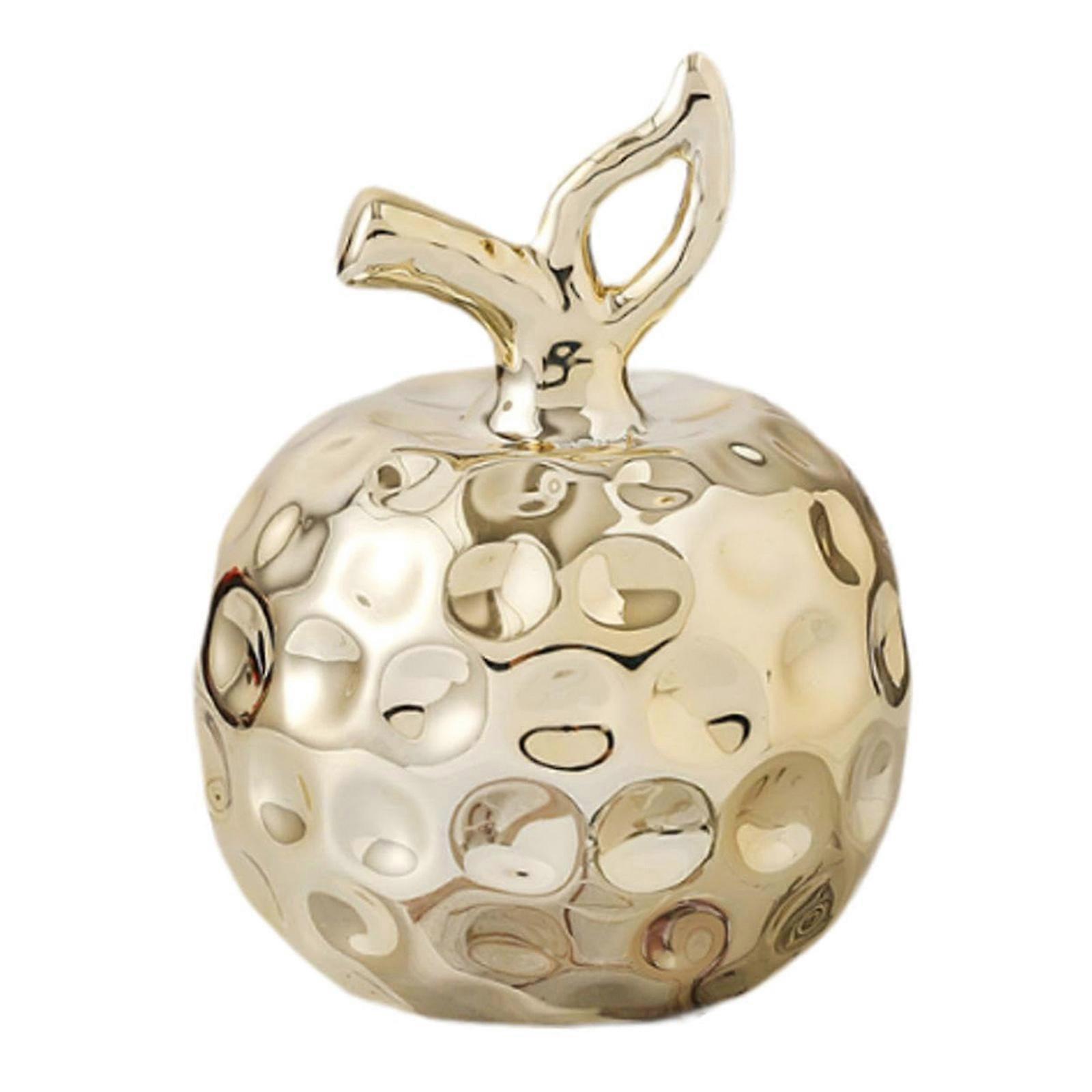 Small Ceramic Fruit Decors Pear Styles Artwork Delicate Shelf Desktop Ornaments for Modern Space Multicolor