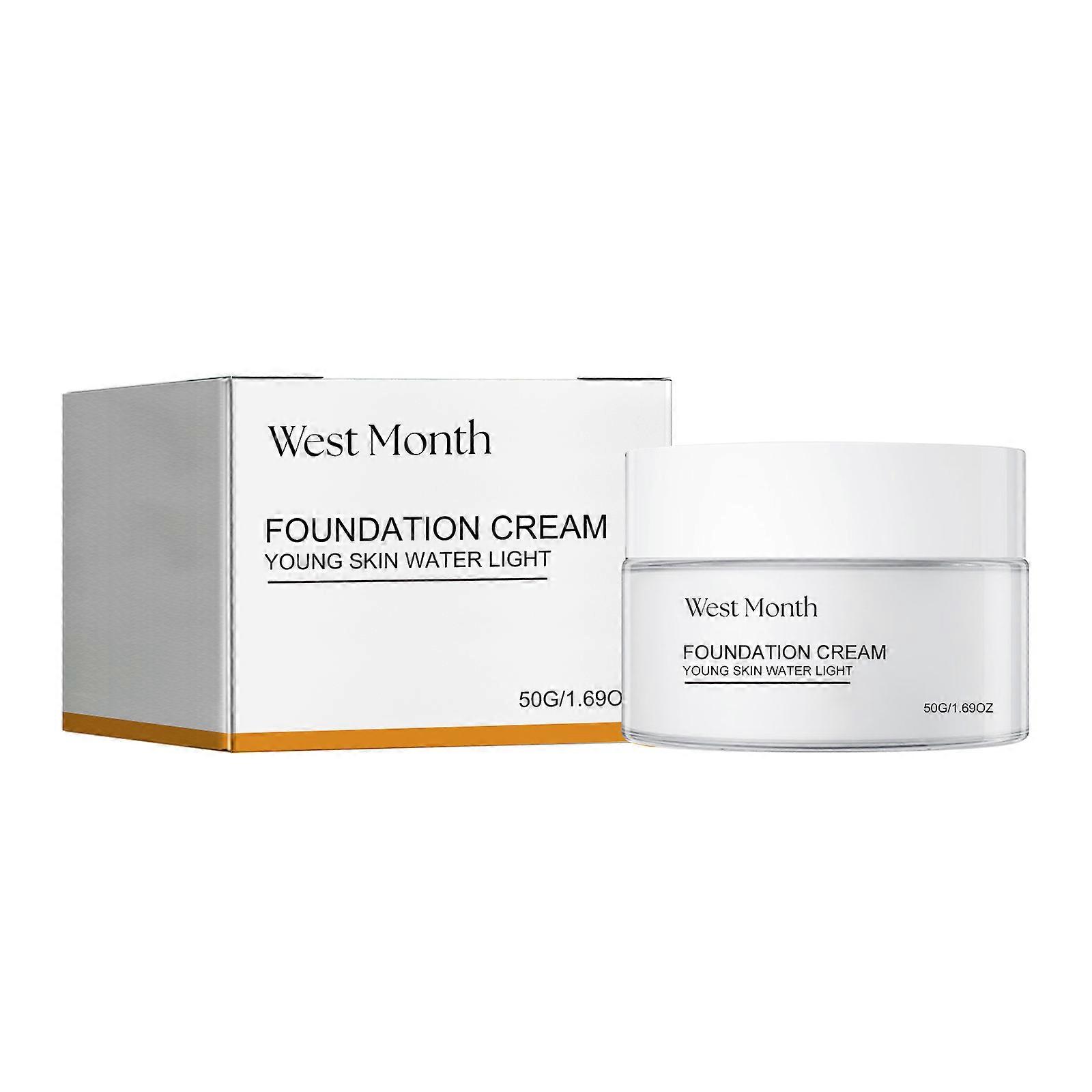 West&Month Moisturizing Concealer Natural Cream Adheres Naturally Without Greasiness And Brightens The Complexion