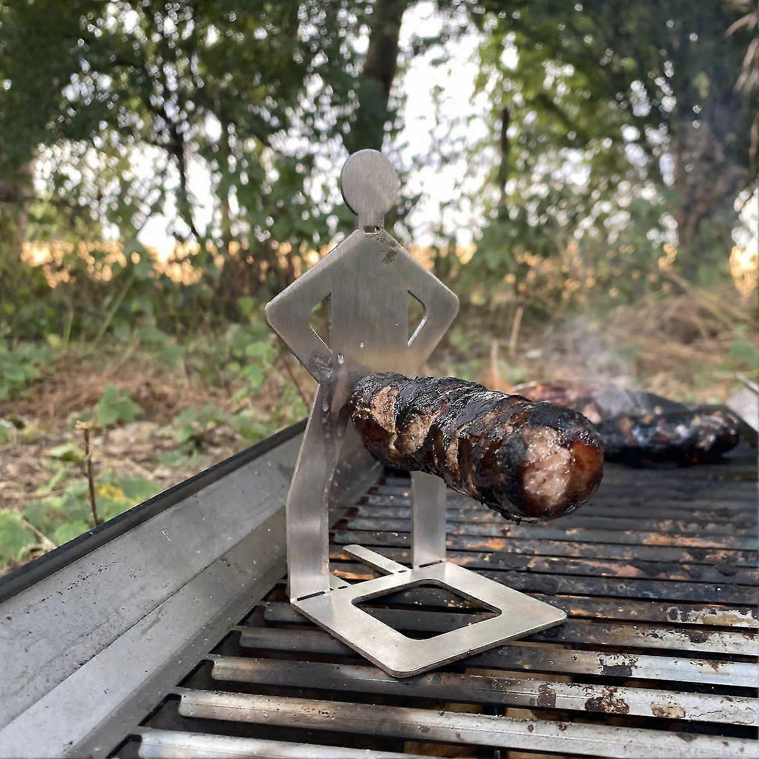 محاكاة ساخرة السجق الرف، الفولاذ المقاوم للصدأ شواء السجق حامل، مضحك شواء هوت دوج حامل، شواء السجق الأسطوانة شواء أعلى حامل