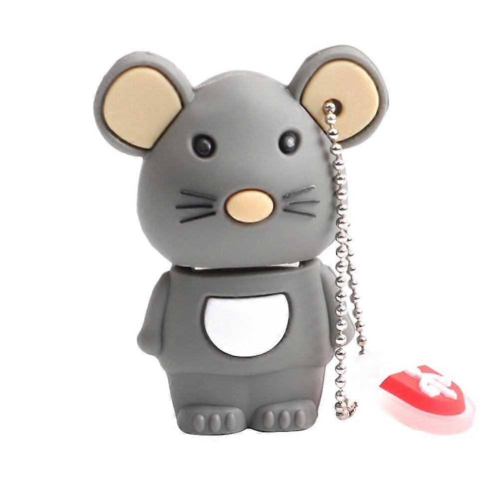 32GB USB Flash Drive PVC The 12 Chinese Zodiac Memory Stick USB 2.0 U Disk (Rat)