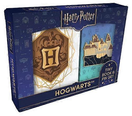 Harry Potter Hogwarts Tiny Book And Pin Set - Insight Editions