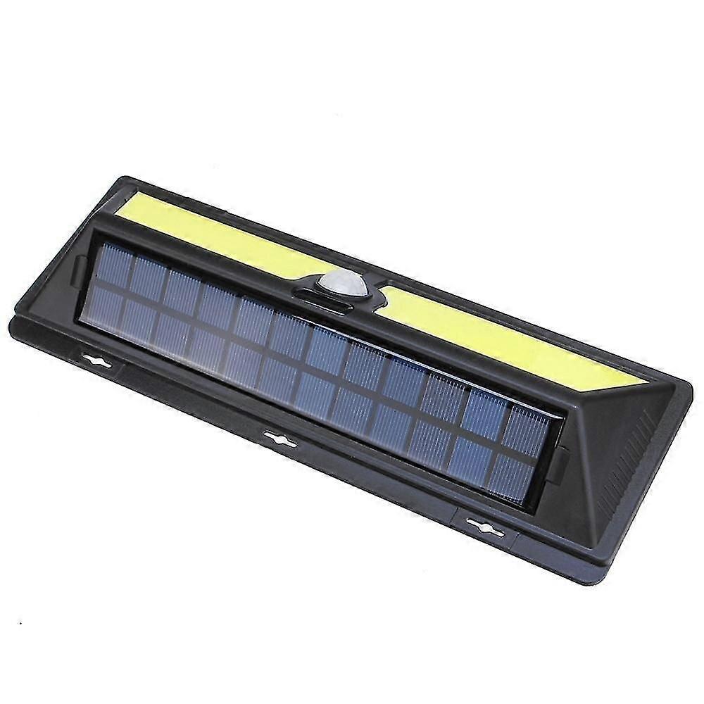 166 COB Solar Power PIR Motion Sensor Garden Security Lamp Waterproof Patio Light* @BUGU