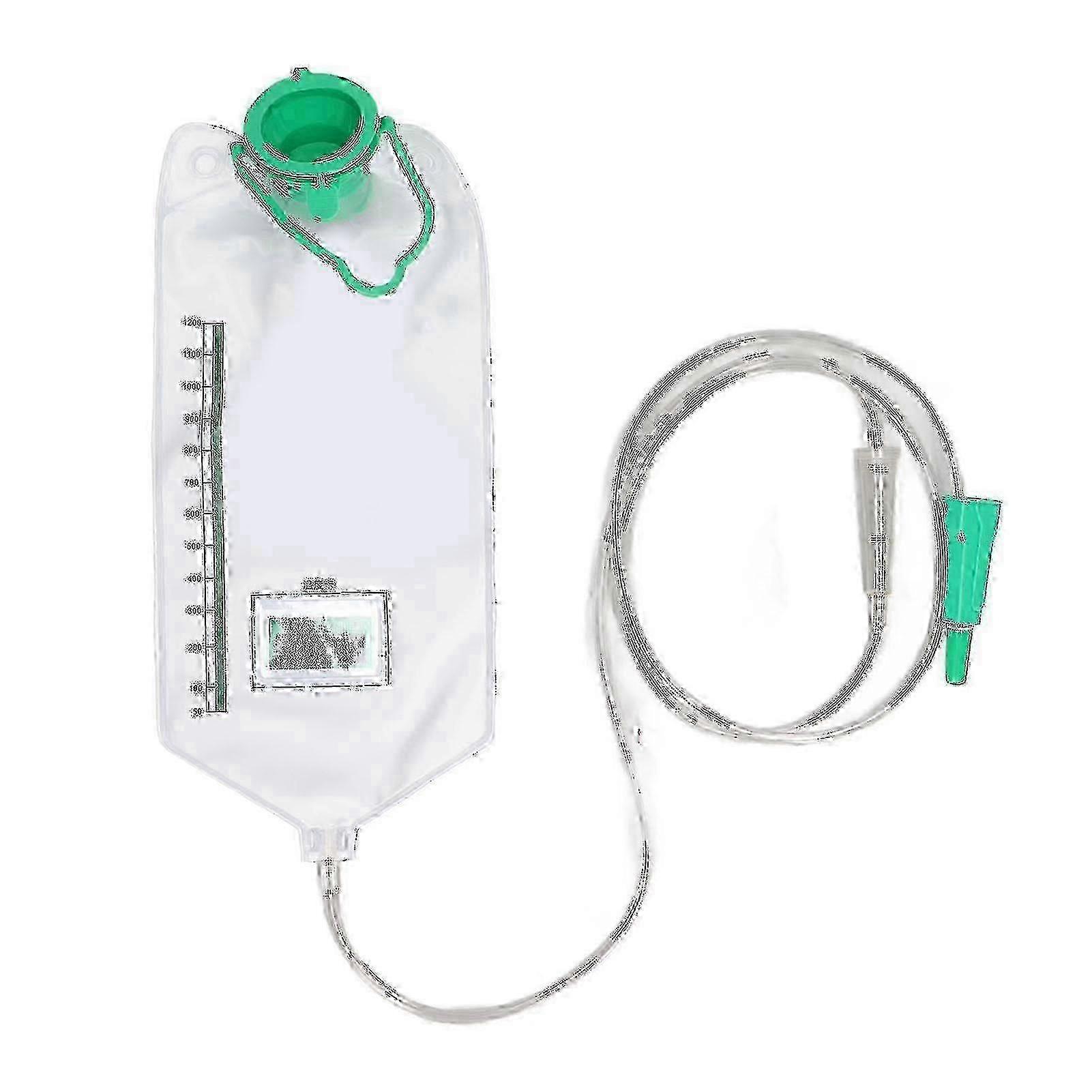 Enema kit for home use 1200ml reusable with 10 tube heads