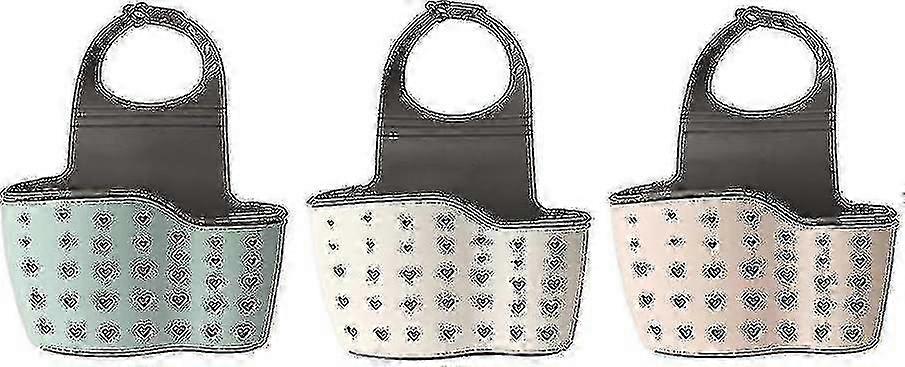 Drainer Hanging Basket, 3pcs Sink Storage Rack