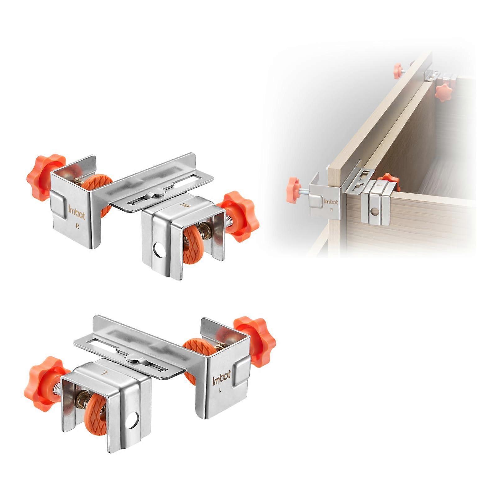 Drawer Front Installation Clamps 2 Cps Adjustable Cabinet Drawer Mounting Hardware For Home Bedroom Woodworking Tools