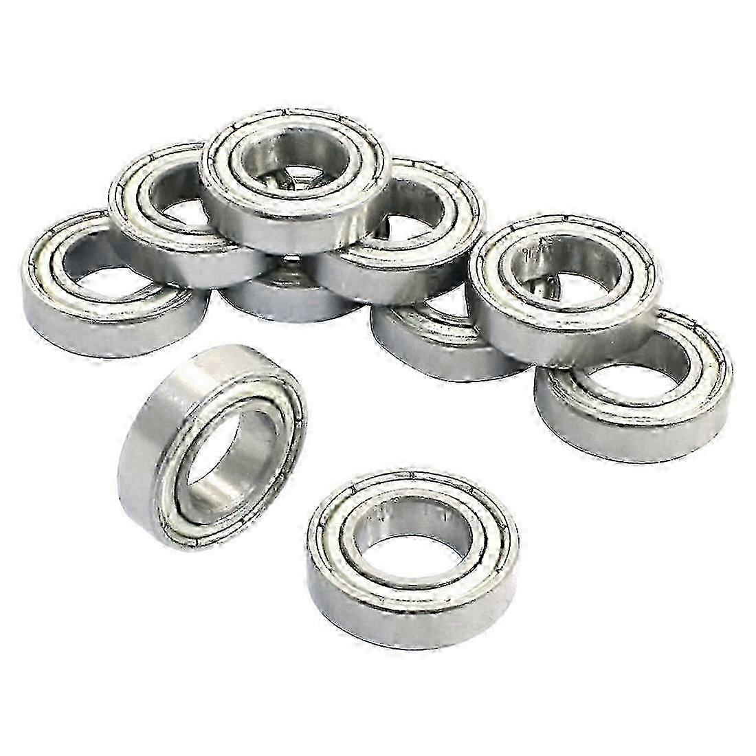 10Pcs 6800Z 10 x 19 x 5mm Single Row Shielded Deep Groove Ball Bearing DS Edition 1110