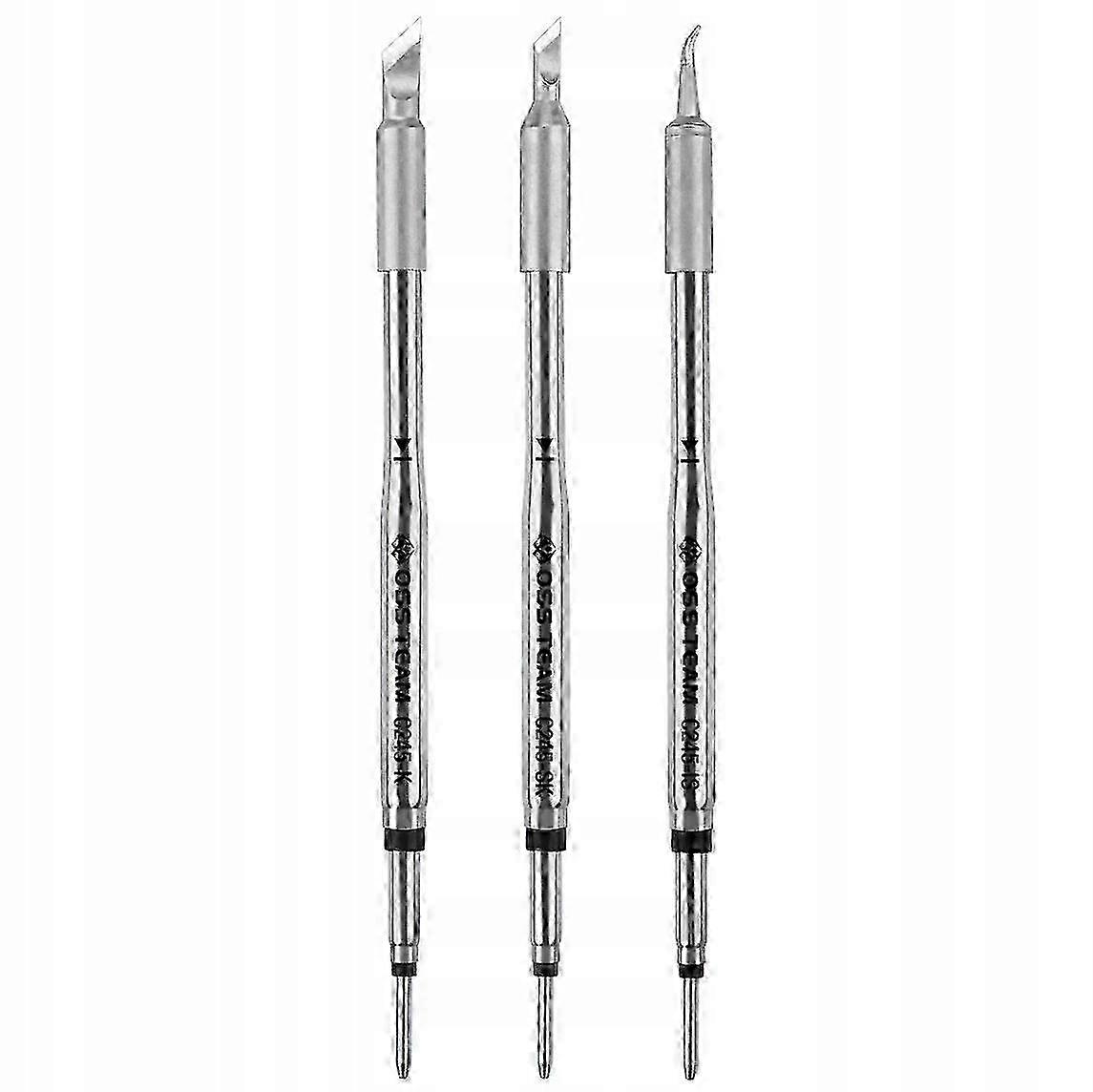 Set of 3 Grotto Tips with Heater for Soldering Iron T245 by Oss Team - Professional Quality Tool in 2023