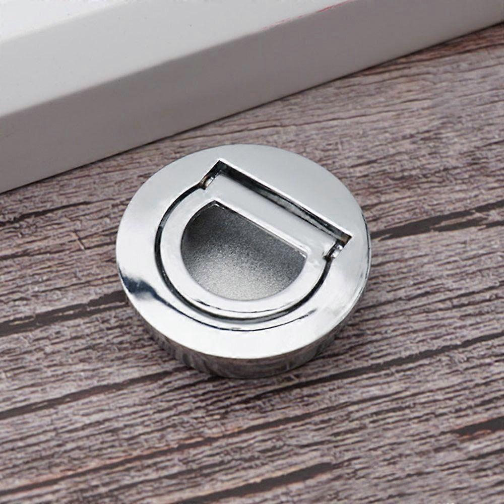 Flip Hidden Door Knob Round Cabinet Handle Pull Modern Hidden Door Handles  Cabinet