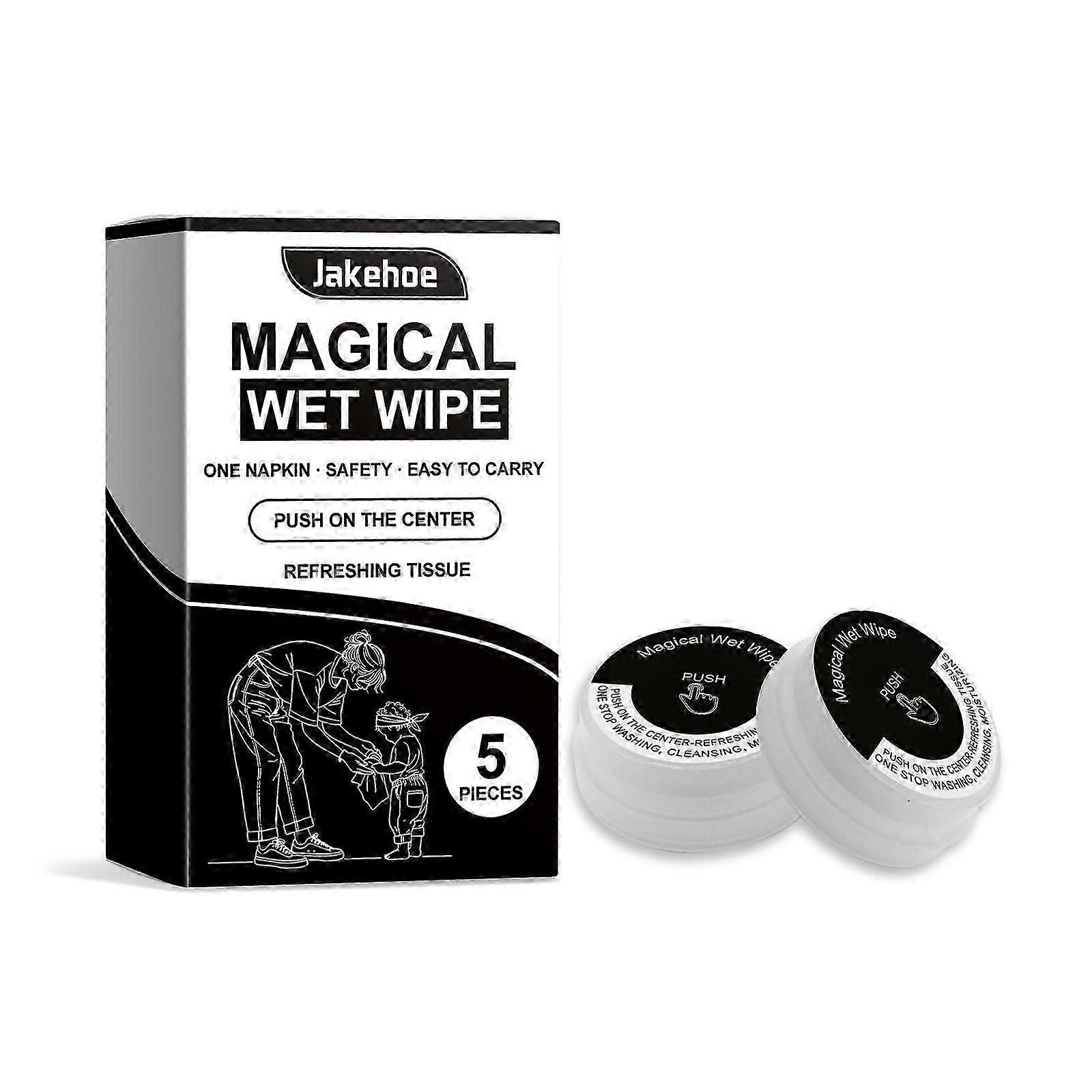 Jakehoe Push-Button Cleaning Wipes Are Multi-Purpose Household Cleaning Wipes That Are Convenient To Carry For Daily Cleaning