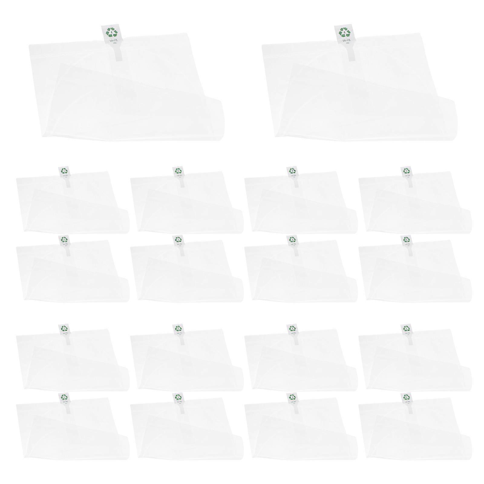 Daily Use Inflatable Hat Packaging Bags with 50Pcs Transparent