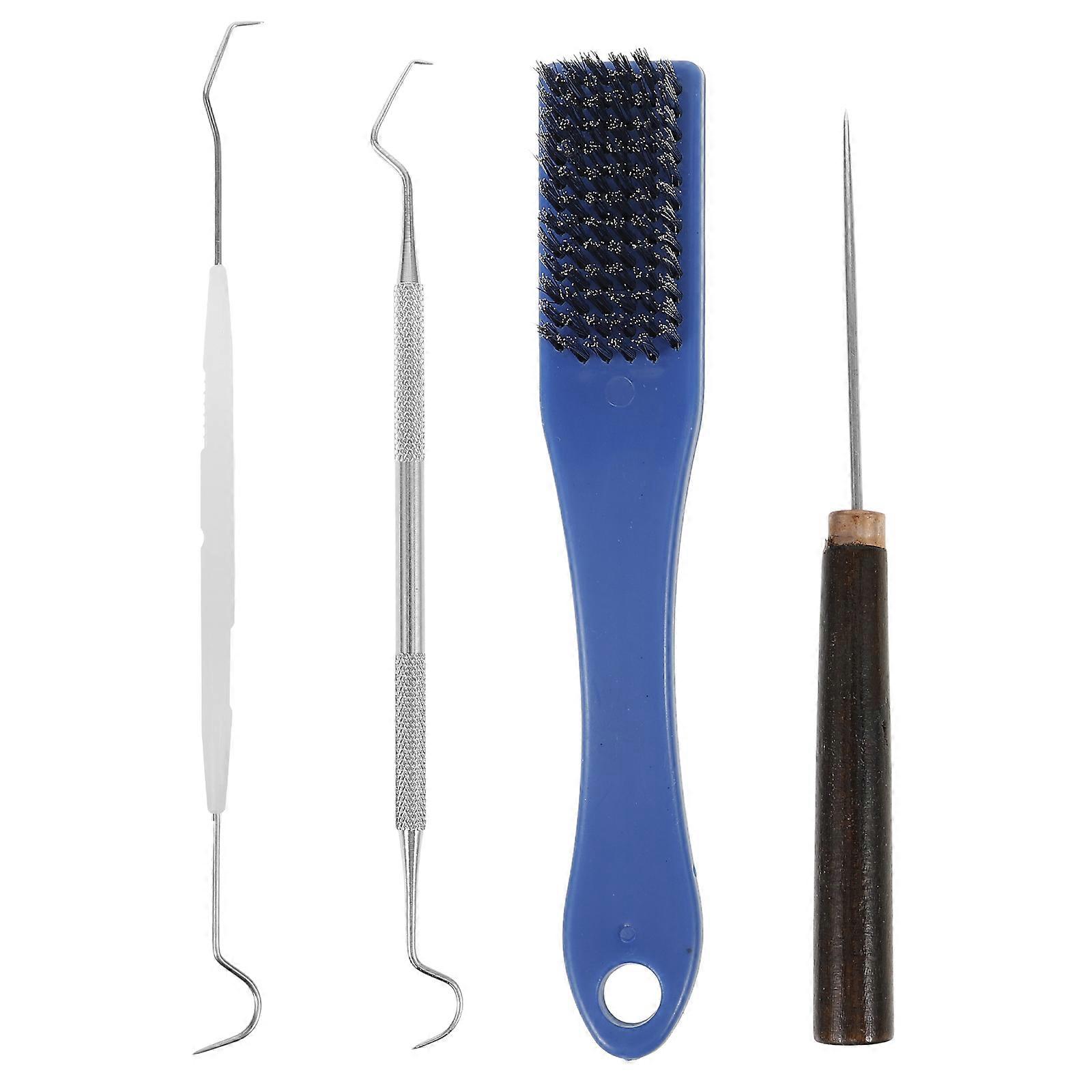 Cleaning Needle Steel Wire Brush For Walnut Crafts Multi-Function Tool Set For Craft Tools 1 Set