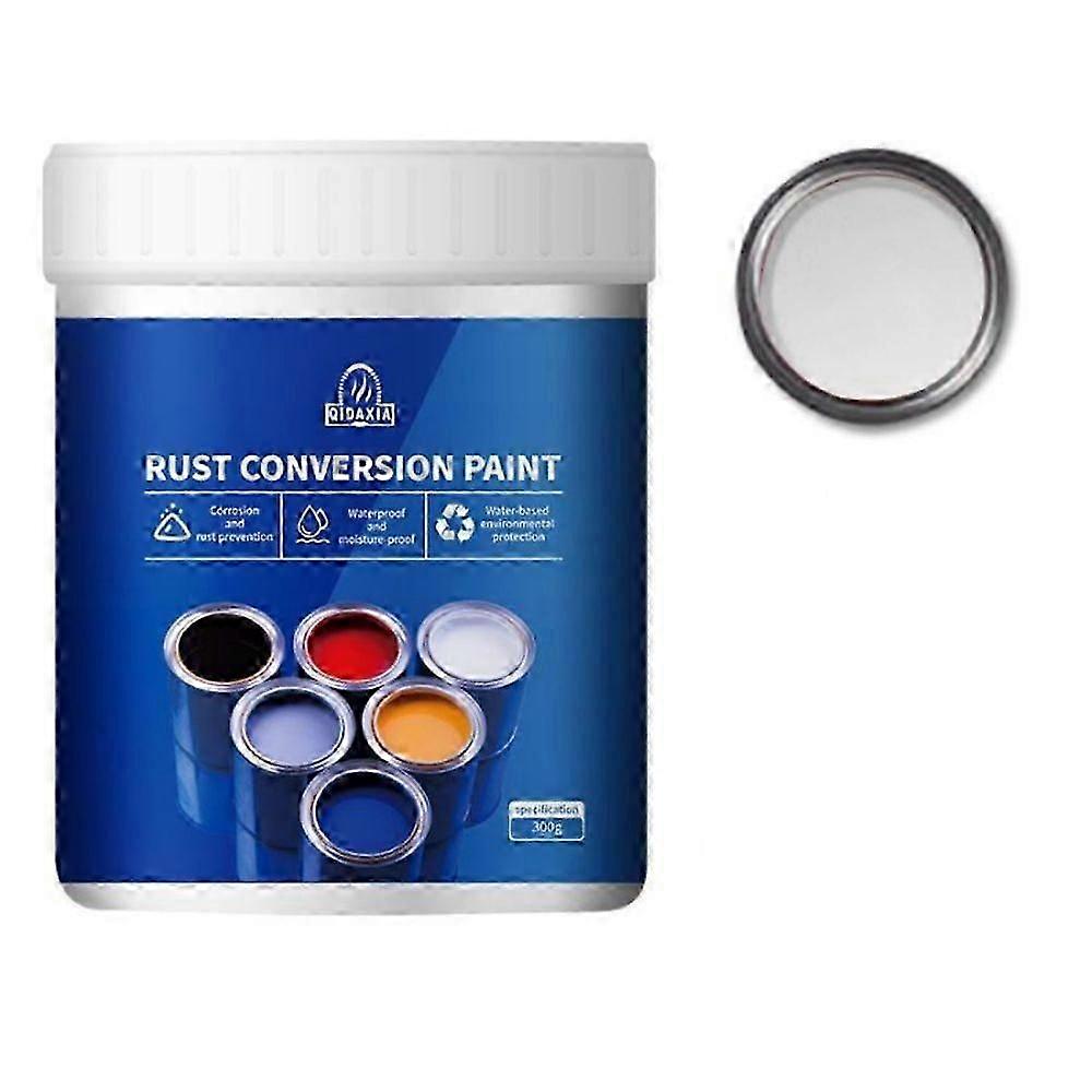 Weatherproof Rust Converter Paint for Metal Surfaces, Water-Based Anti-Rust Protection