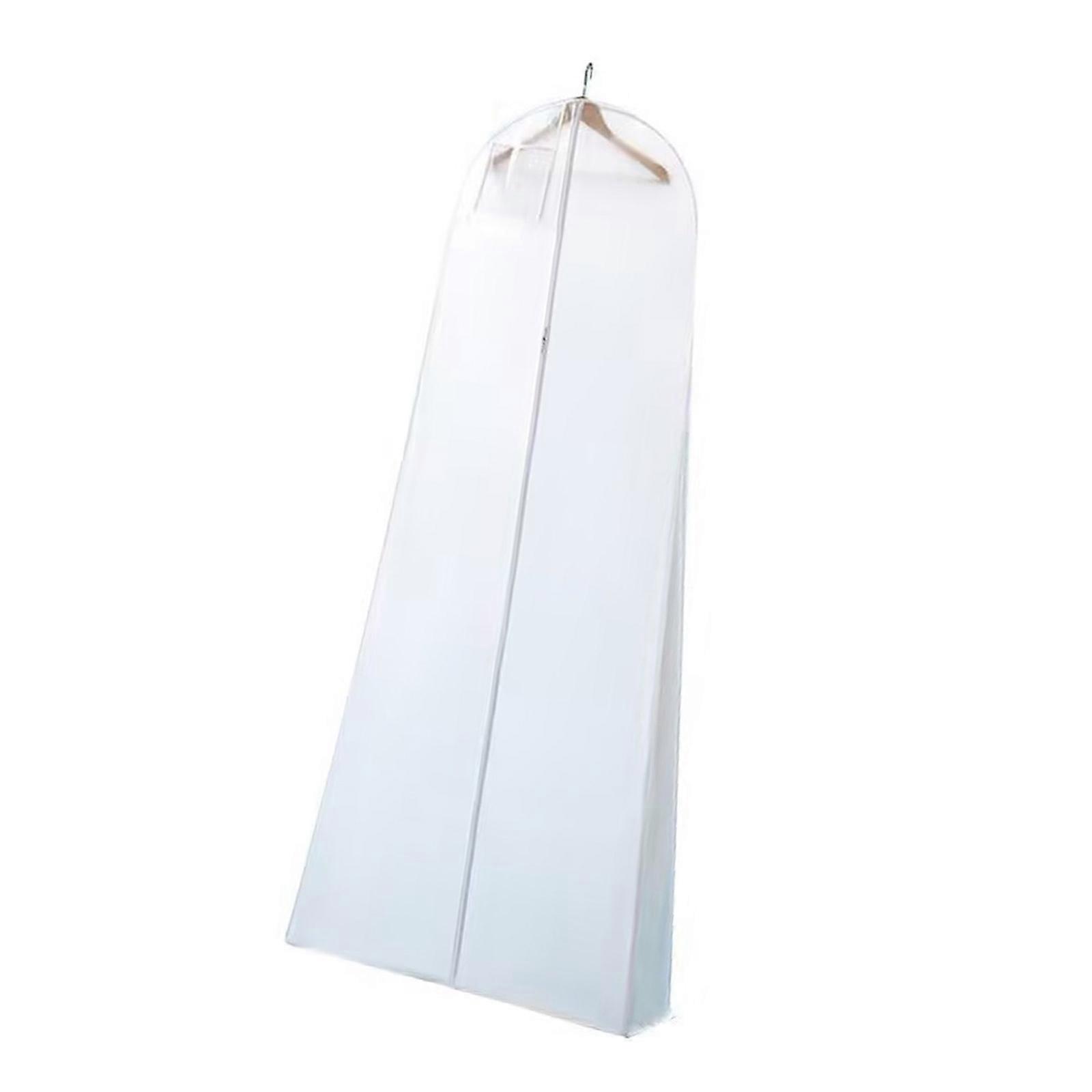 Protective Wedding Gown Storage Bag Breathable and Foldable Design for Convenient Use  Dustproof  White 180 80 22cm