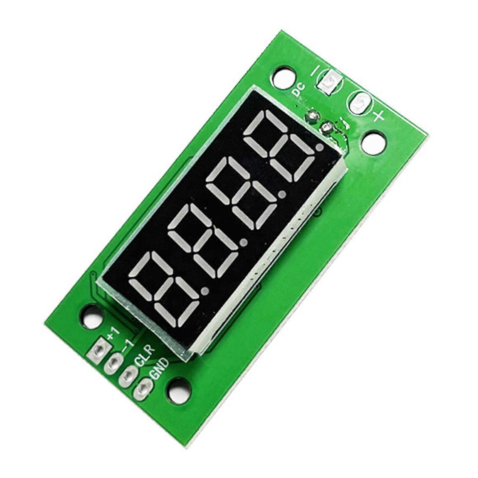 0.36 Red LED Counting Device 4 25V Input Signal Compatibility For Equipment Upgrades Multicolor